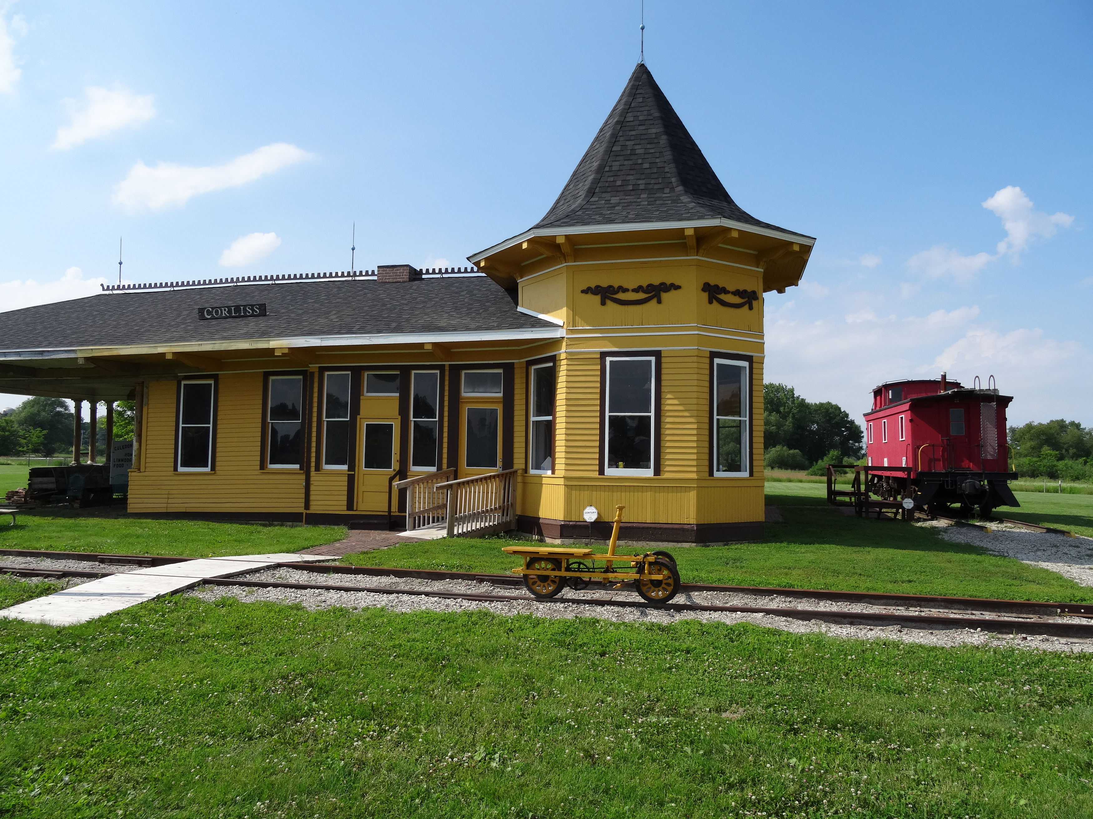 Caledonia Historical Train Depot